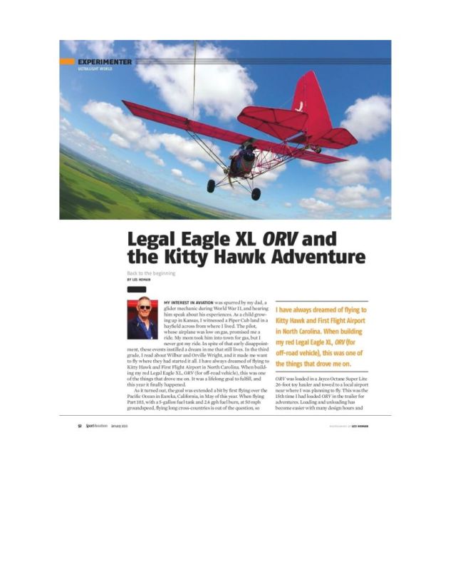 January 2020 Sport Aviation