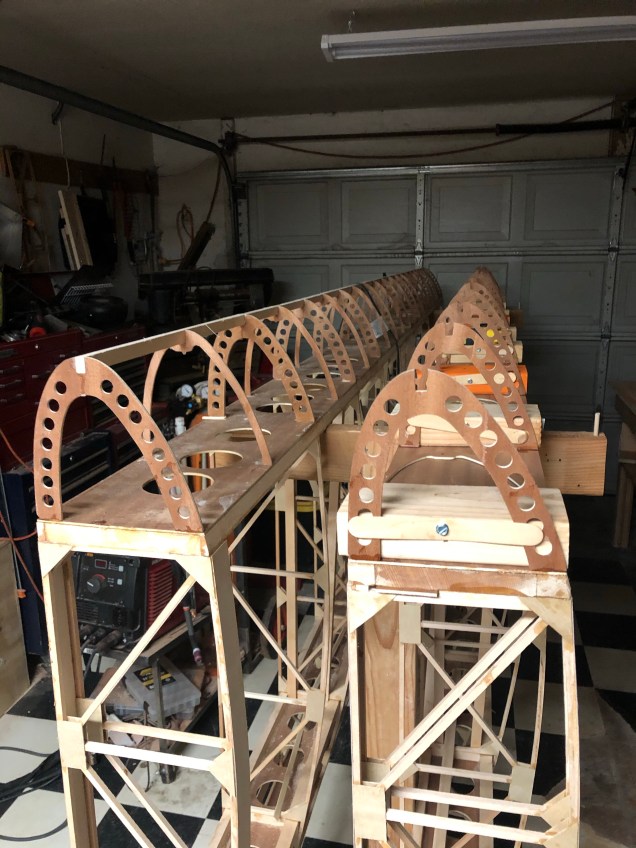 Wing building nose ribs – Legal Eagle Flying Adventures